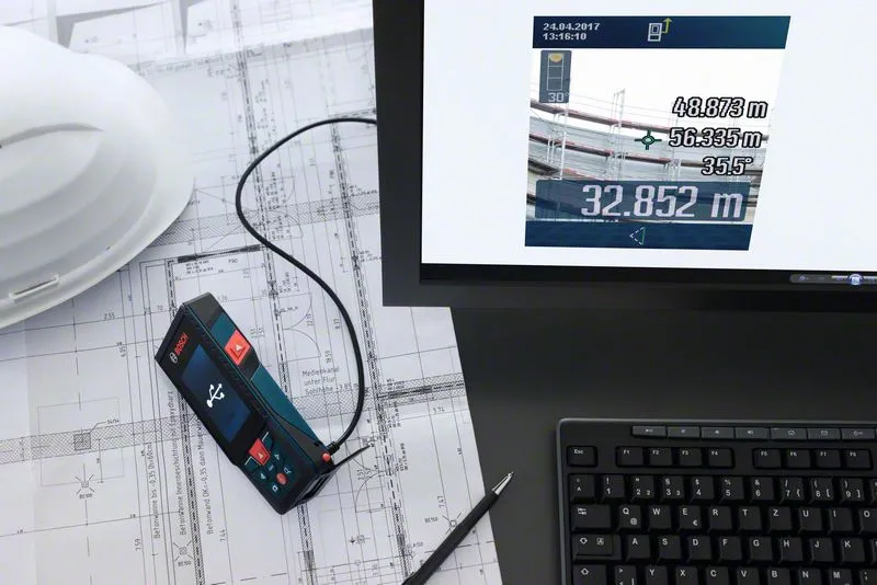 Лазерный дальномер Bosch GLM 120 C (0.601.072.F00) Лазерный дальномер Bosch GLM 120 C (0.601.072.F00)