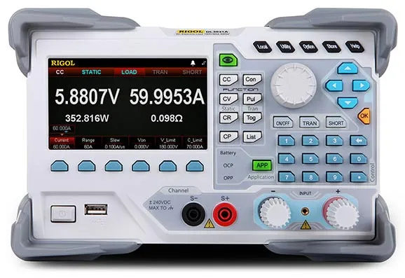 Программируемая электронная нагрузка Rigol DL3031A Программируемая электронная нагрузка Rigol DL3031A